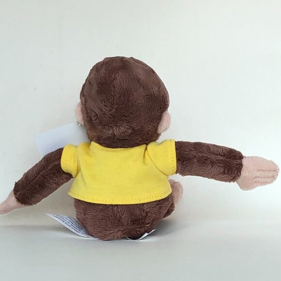 New w/ Tag🙈 Gund Curious George Red Shirt & Yellow Shirt Plush  Set 🐵8" - Picture 7 of 16